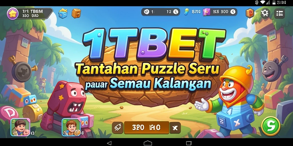 Tampilan gameplay <strong>11TBET</strong> yang penuh tantangan puzzle menarik.
