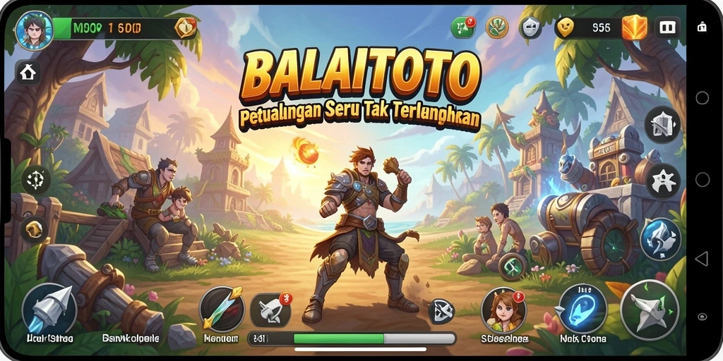 Tampilan gameplay BALAITOTO yang menegangkan dan penuh petualangan.