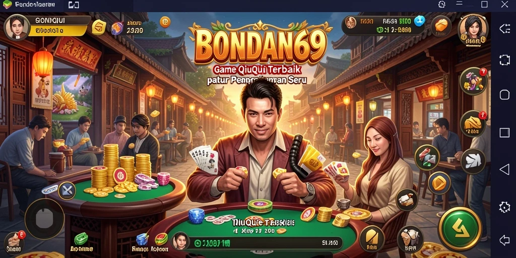Gameplay seru BONDAN69 dalam aksi QiuQiu.