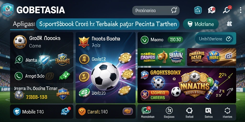 Tampilan gameplay GOBETASIA dalam taruhan olahraga yang seru.