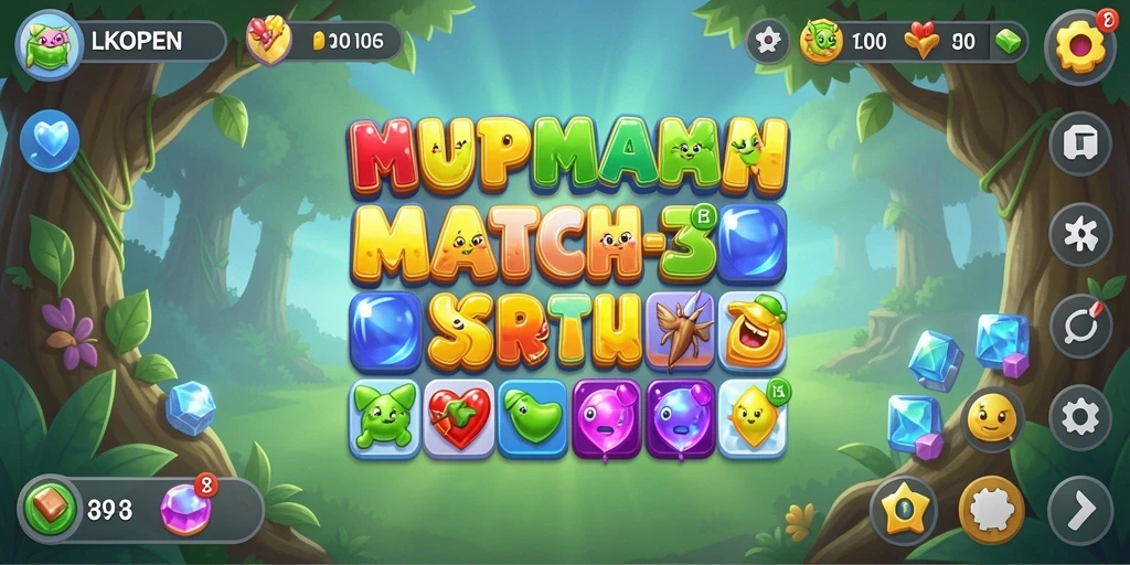 Tampilan gameplay LKOPEN yang seru dan menantang.