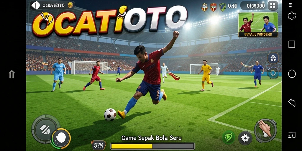 Tampilan gameplay OCATOTO yang mengesankan dan menarik.