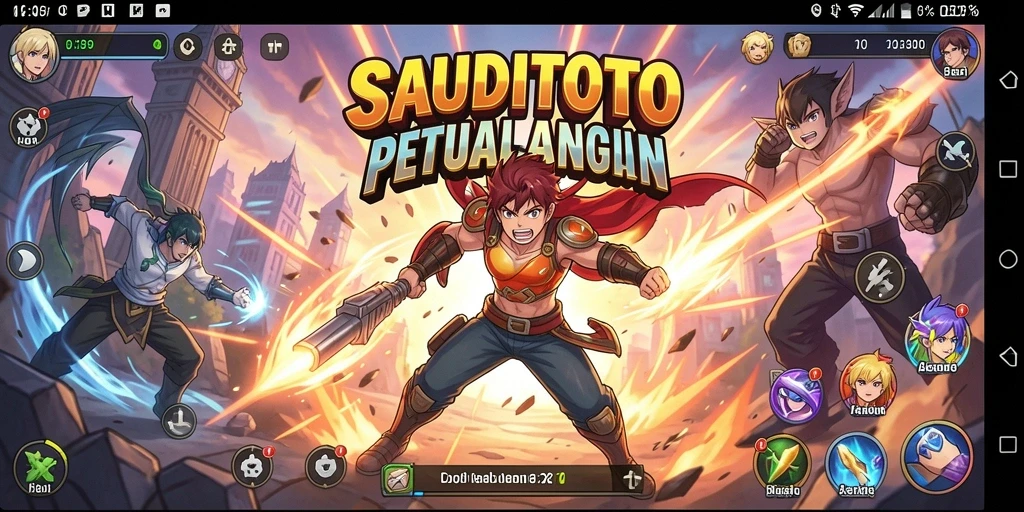 Tampilan menarik dari gameplay SAUDITOTO yang penuh aksi.