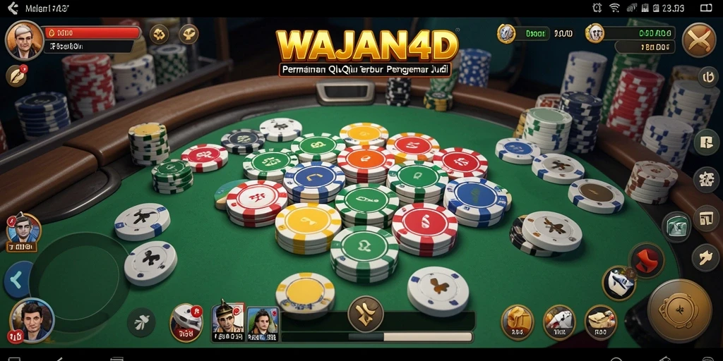 Screenshot gameplay QiuQiu di WAJAN4D yang seru dan kompetitif.